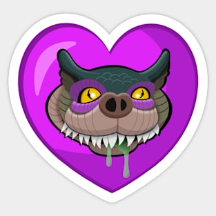 Giree (Purple Heart) Sticker